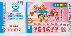 Vé số đặc biệt Hồ Chí Minh 14-02-2022