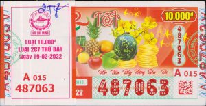 Vé số đặc biệt Hồ Chí Minh 19-02-2022