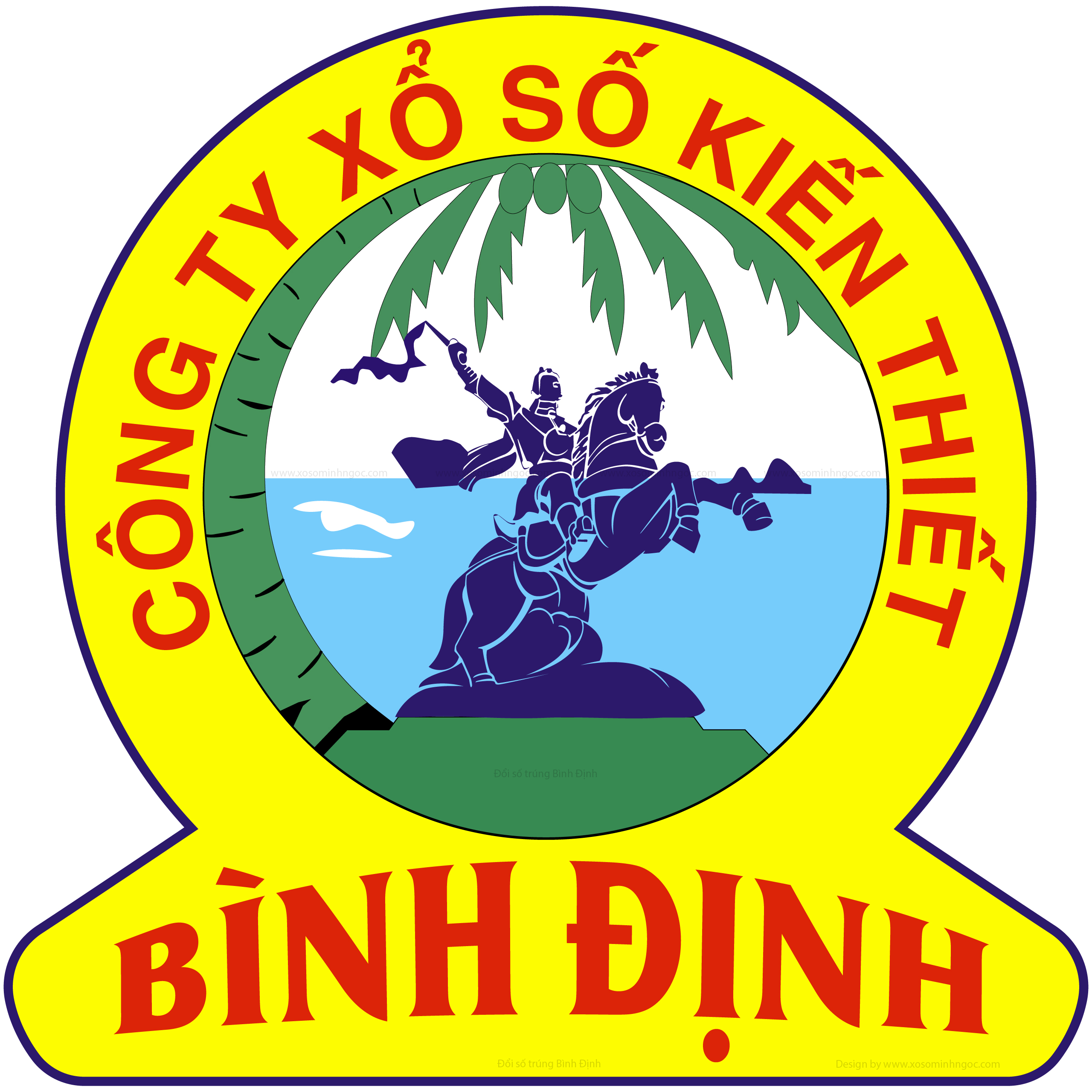 Logo xổ số Bình Định