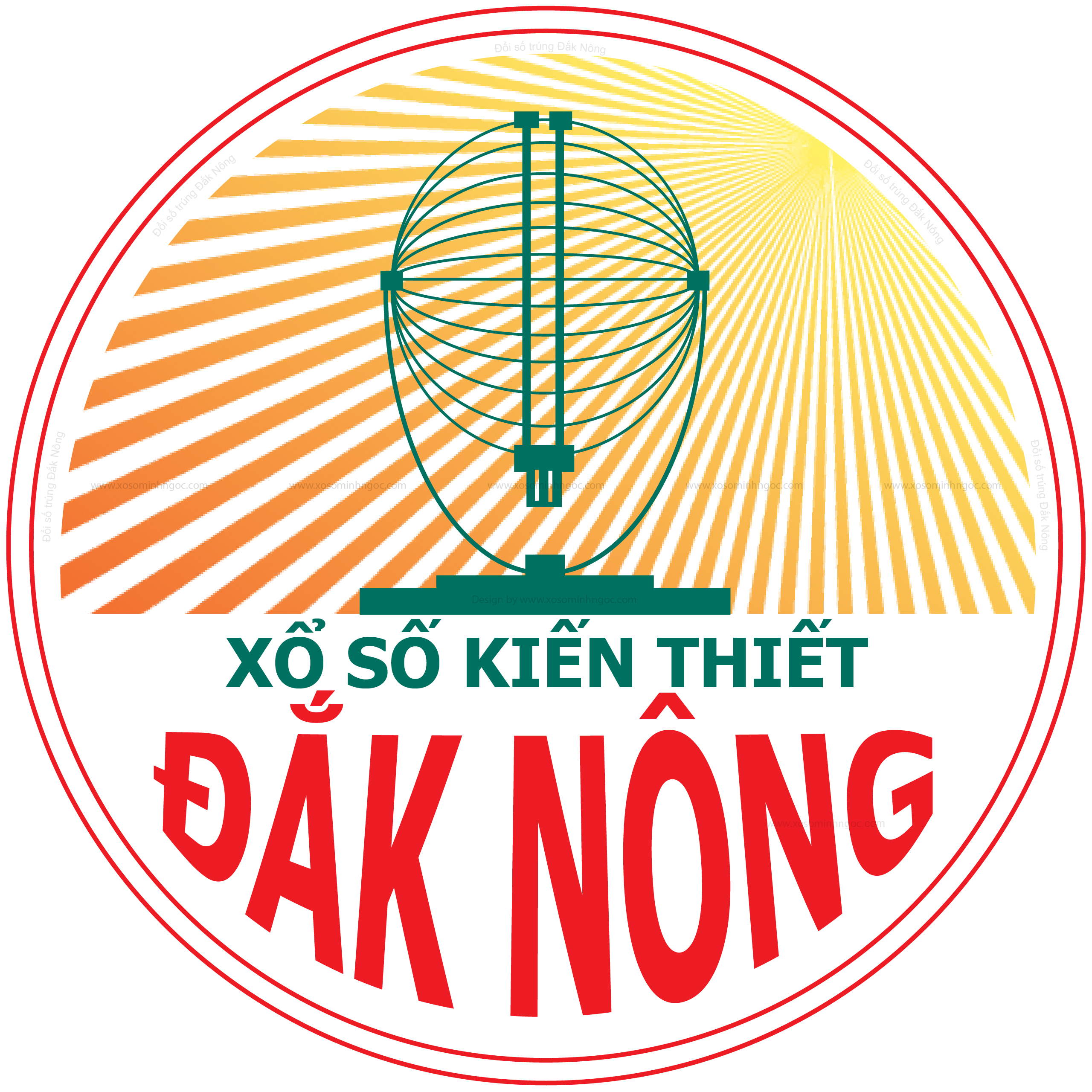 Logo xổ số Đắk Nông