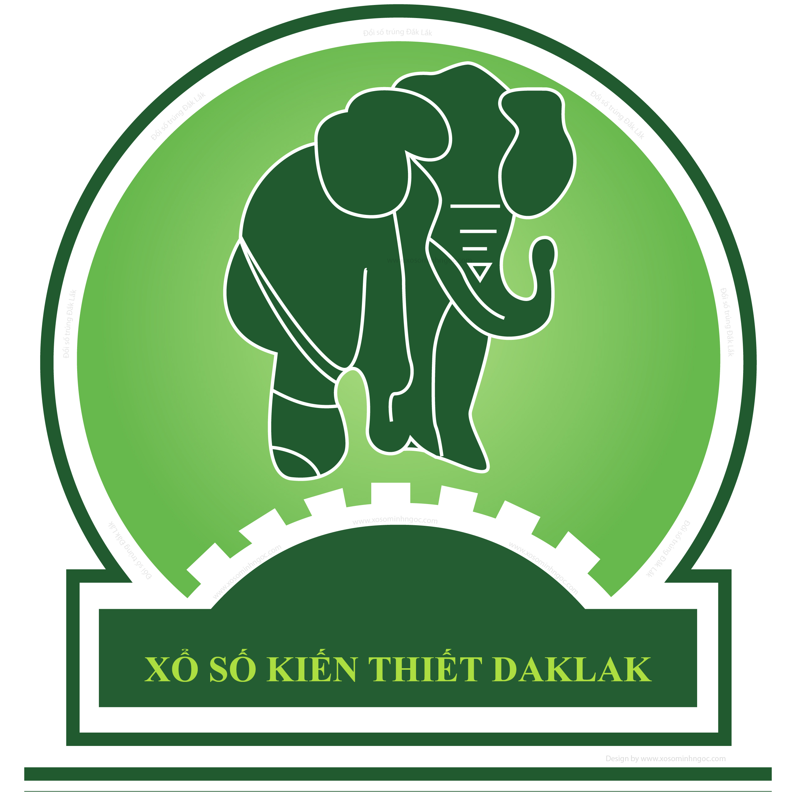 Logo xổ số Đắk Lắk