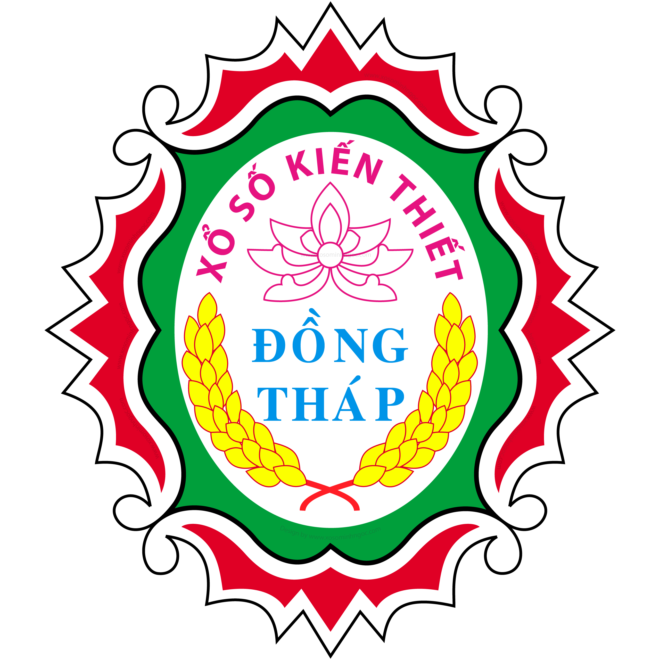 Logo xổ số Đồng Tháp